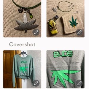 4 Hemp Sweatshirt - wallet & 925Necklace combo